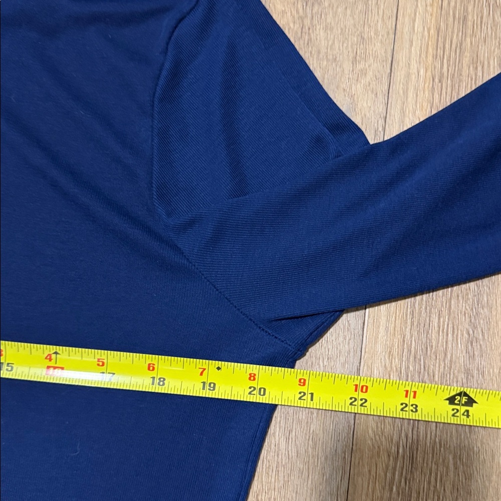 Vintage Patagonia Capilene Men’s Quarter Zip Baselayer Pullover Blue - Picture 3 of 5